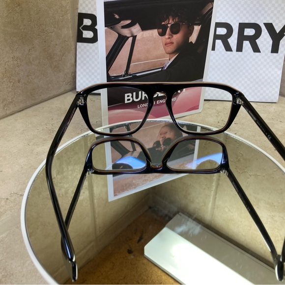 New Burberry Check Multilayer Black Eyeglasses/Sun BE4286. No case - Picture 7 of 9